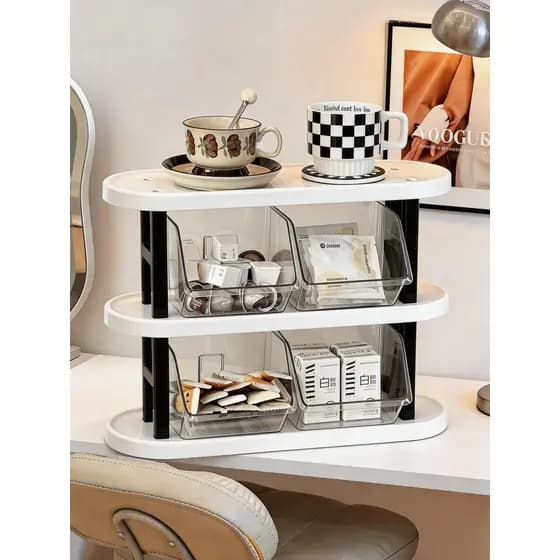 Suporte de copo doméstico rack de armazenamento de copo de água caneca copo de papel mesa de jantar café saco de chá rac