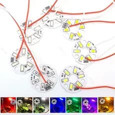 5730Smd Lâmpada Transformação Fonte De Fio 32Mm 3W DC 5V USB Led Luz Chip Contas Placa Superfície BR16B2