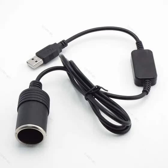 5V 2A USB Fêmea Para 12V Tomada De Isqueiro Do Carro Com Fio Controlador Adaptador Conector Cabo Conversor Acessórios BR