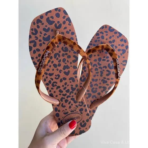 ⭐ 24 novos modelos de chinelos femininos Havaianas brasileiros de verão, antiderrapantes, de sola macia e com estampa de