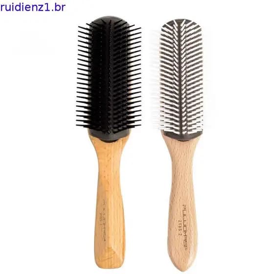 Pente masculino dedicado estilo fofo de nove fileiras, cabeça de óleo masculina, costas grandes, estilo dedicado, pente