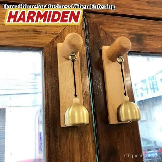Sino De Lojistas MIOSHOP , Campainha De Porta De Abertura , Som Delicioso Pendurado Carrilhão De Vento Decorativo