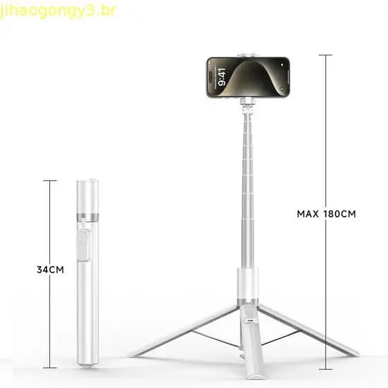 Novo telefone móvel Selfie vara chão ao vivo suporte portátil foto ferramenta útil Bluetooth Multi-função perdido vara