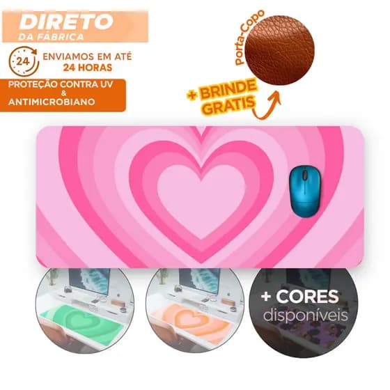 Mousepad Meninas Super Poderosas 80x30 CM Powerpuff Girls