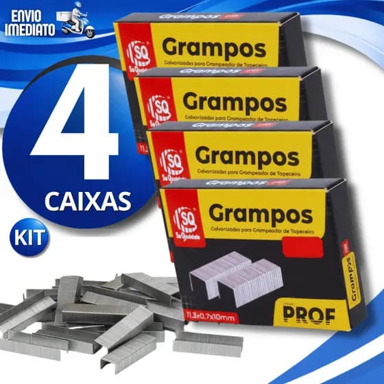 Utilidades Grampos Galvanizados 8MM Para Grampeador Tapeceiro Marcenaria Artesanato Multiuso