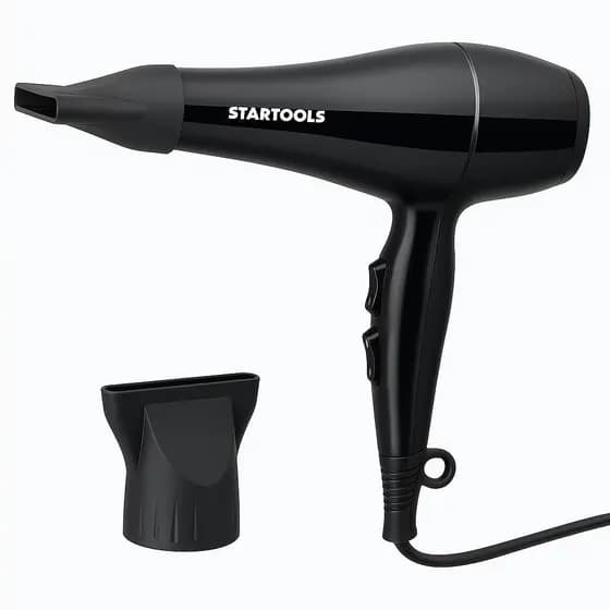 Secador De Cabelo Profissional 1800W Alta velocidade Leve Viagem
