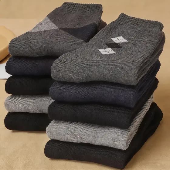 Pai idoso de meia-idade Desodorante masculino absorvente de suor tubo médio engrossado