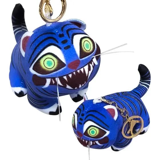 Porta-Chaves De Pelúcia Duffybimjun K-POP Demon Hunters (1 Tipo)-Chaveiro Acessório De Bolsa De Brinquedo De Personagem