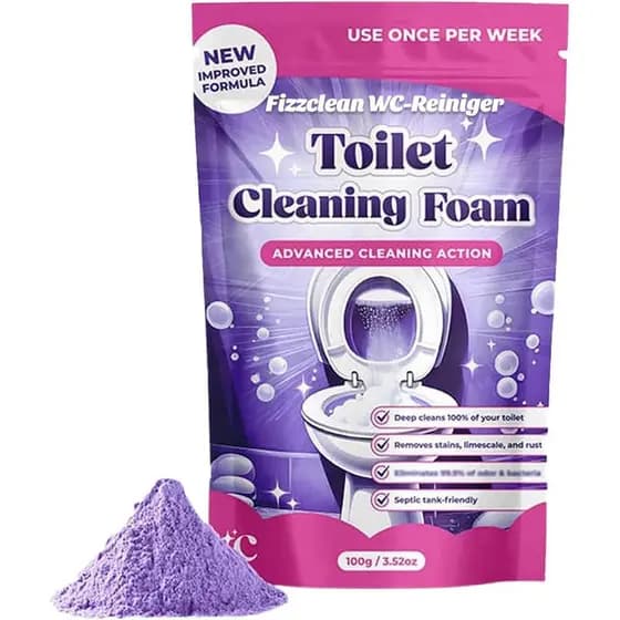 Limpador de Vaso Sanitário Fizzclean Versão Original, Novo Limpador de Espuma para Vaso Sanitário Fizzclean 2026, Super