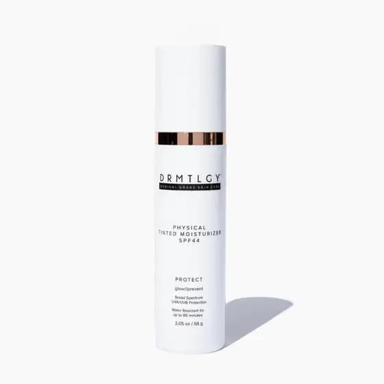 Hidratante Protetor Solar Físico DRMTLGY SPF44 2 Onças Protetor Solar à Prova d'Água