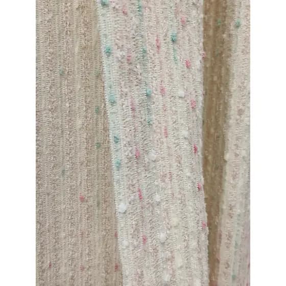 Novo produto cortina engrossado Chenille moderno simples arroz café azul rosa quarto princesa montagem cortina nota pont