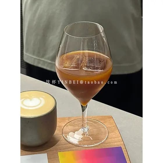 Copo de vinho tinto feito à mão Kimura estilo japonês, copo de vinho especialmente ajustado, restaurante doméstico, refr