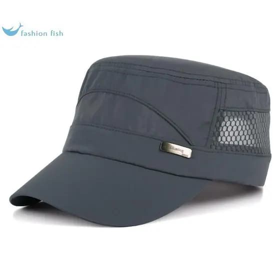 Chapéu masculino idoso de meia-idade primavera verão novo estilo ao ar livre guarda-sol chapéu de sol de secagem rápida