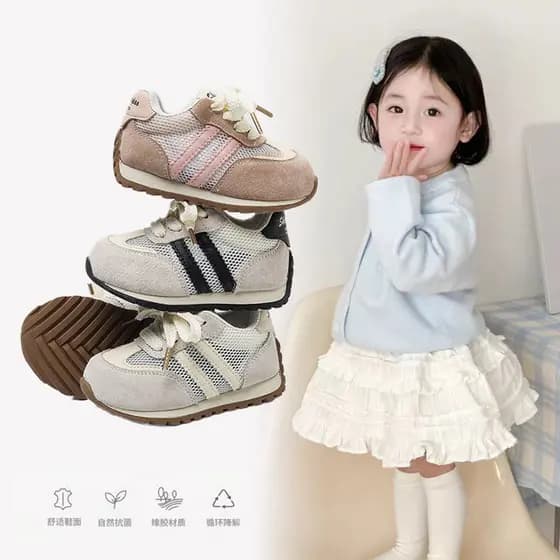 Crianças sapatos infantis sapatos esportivos infantis meninas sapatos primavera outono única malha sapatos brancos malha