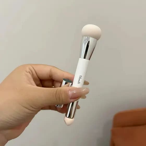 Novo produto!Coreia fillimilli cabeça de cogumelo cabeça dupla esponja cabeça corretivo escova escondendo marcas de Acne
