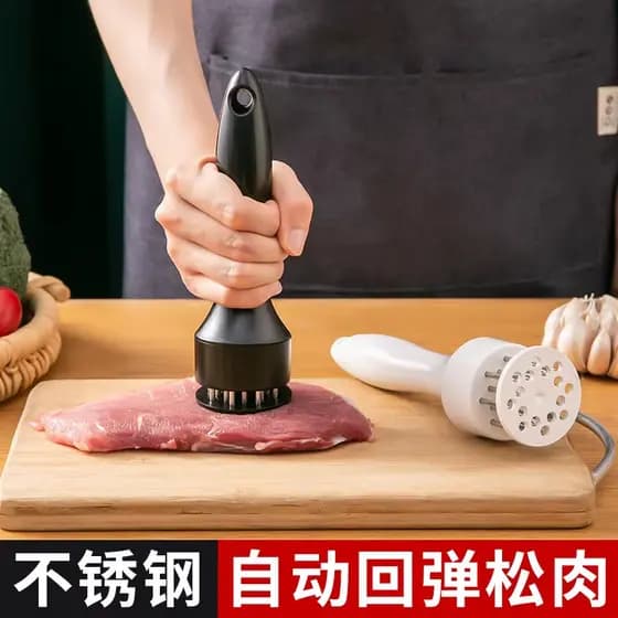 Agulha de carne macia quebrada doméstica, costeleta de porco, costeleta de frango, asa de frango, agulha de carne solta,