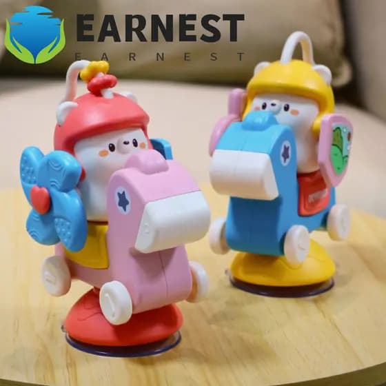 Brinquedo De Ventosa De Carrossel EARNEST , De Cadeira Alta De Aprendizagem Educacional , Com Ventosas Fixas