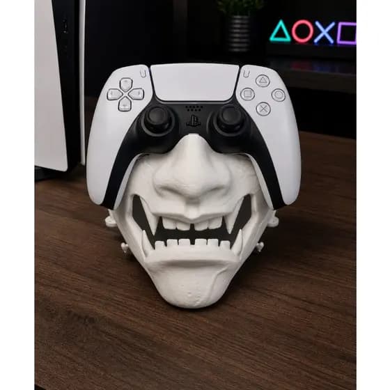 Suporte Controle oni PS3, PS4, PS5 e Xbox - Decoração oriental organização Setup Moderno