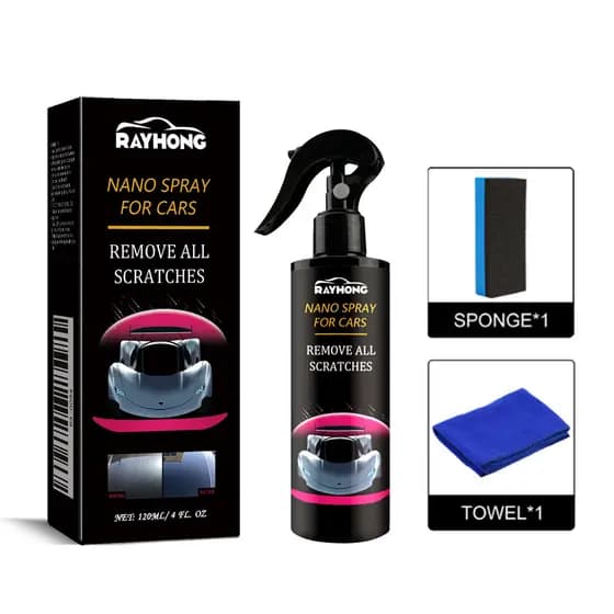 Agente de revestimento de carro Rayhong (caixa de 120ml) Pintura de carro Nano Revestimento de cristal Revestimento líqu
