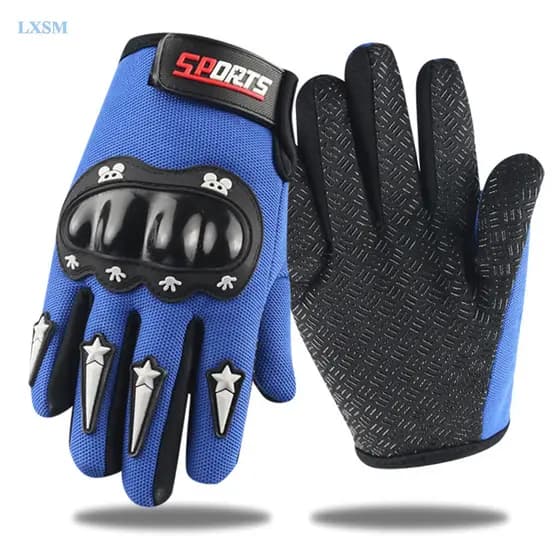 Luvas De Meio Dedo Para Crianças De 5 A 12 Anos , Ciclismo Ao Ar Livre , Proteção Protetora , Médio E Grande , Esportes