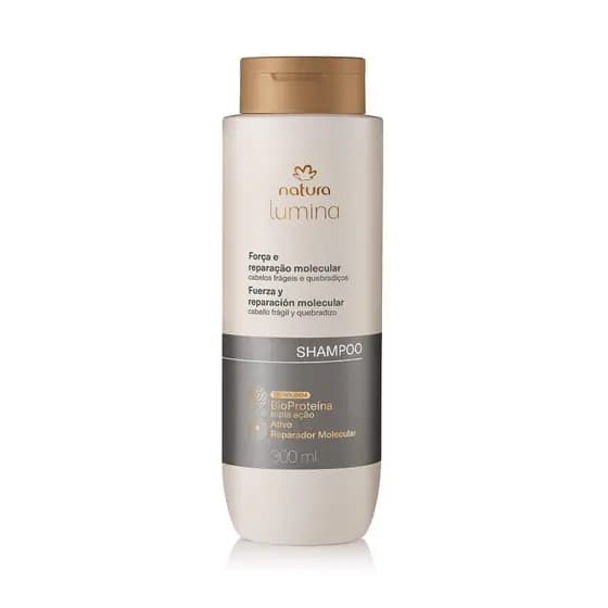 Shampoo Força e Reparação Molecular Natura Lumina 300 ml