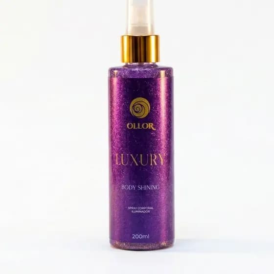 Ollor Luxury Body Shining 200ml - Iluminador Corporal Spray com Brilho