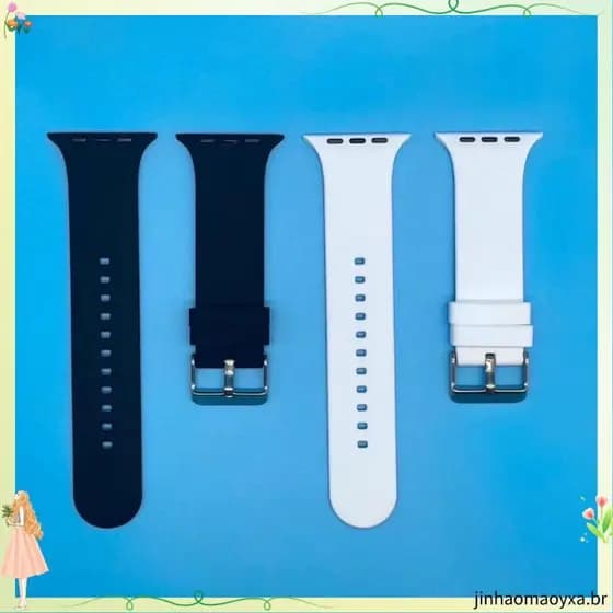 Adequado para Huaqiangbei S9/S8/S7/S10/S11 relógio inteligente pulseira de Silicone S 8Ultra pulseira relógio corrente