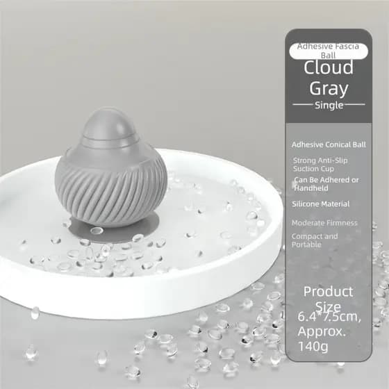 Bola Adesiva De Silicone Para Massagem , Pés , Costas , Ombro , Pescoço , Cintura , Relaxamento Muscular , Yoga , Meridi