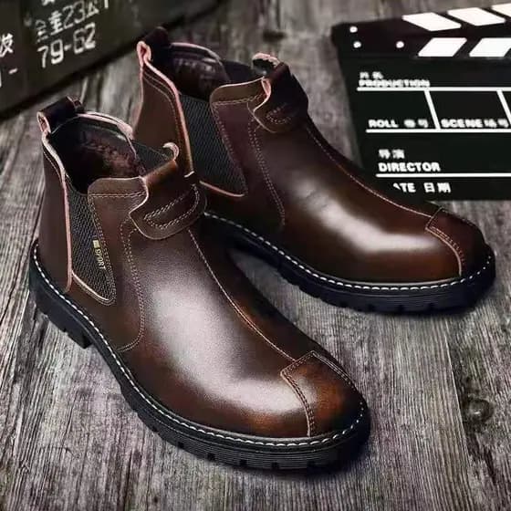 2026 Martin botas de couro masculino Retro botas de couro britânico Casual sapatos de alta qualidade botas curtas botas