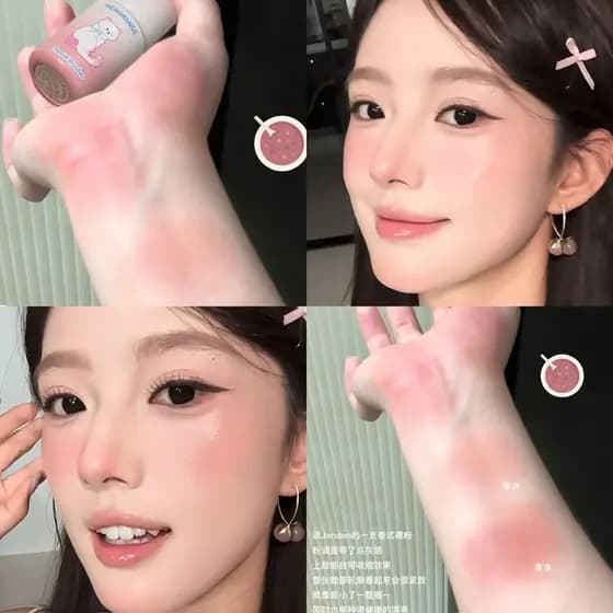 Estilo coreano sensação legal ~ Blush líquido Facial psiquiatra cor revelando temperamento doce puro desejo para melhora