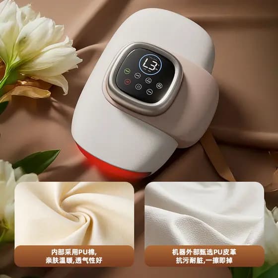 Recarregável gato garra mão massageador aquecimento aliviar massageador pressão de ar amassar compressa quente relaxar p