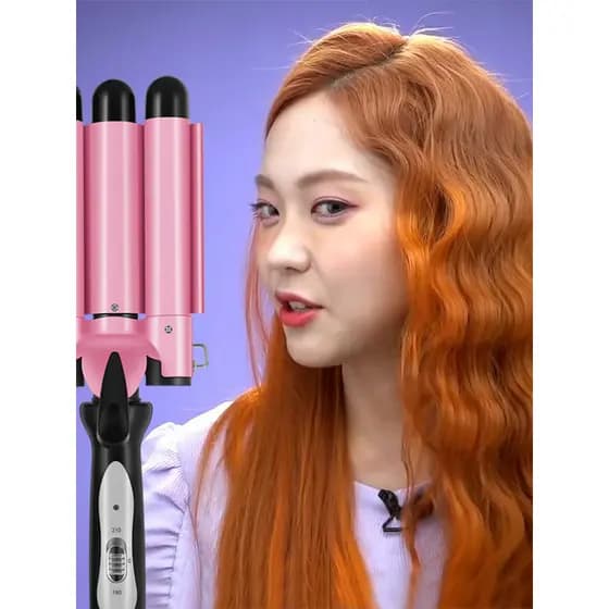 Cabeça de rolo de ovo Curling ferro rolo de ovo 32mm rolo grande onda cabelo curto dormitório uso bolo ondulação de água
