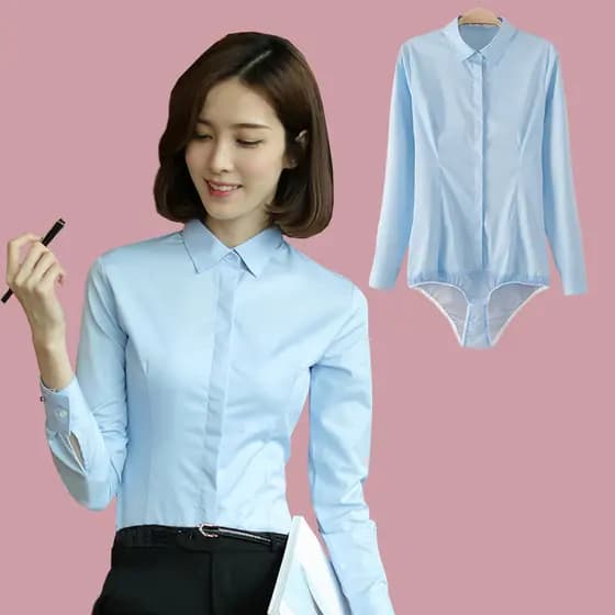 Macacão azul de manga comprida elástico Anti-reflexo branco preto macacão de manga curta camisa profissional contínua