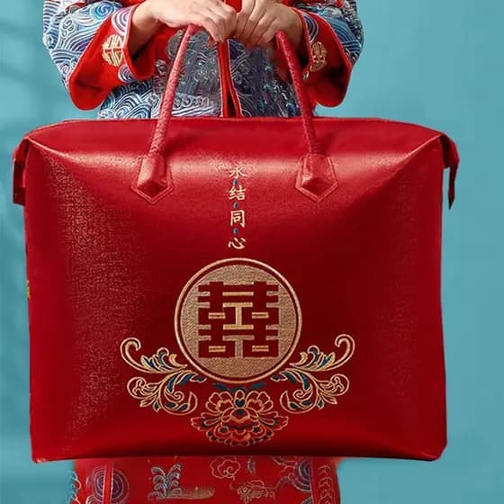 Bolsa grande para colcha de casamento