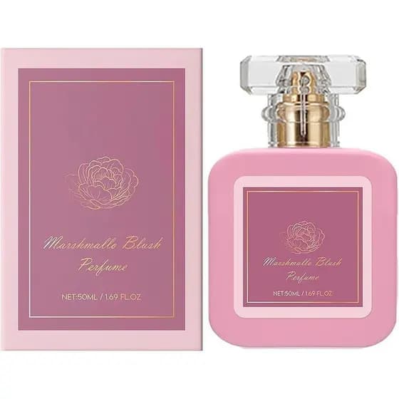 Pink Blush Shams Al Emarat Khususi Eau De Parfum Spray, Perfume Feminino Marshmallow Blush, Perfume Romântico e Doce par