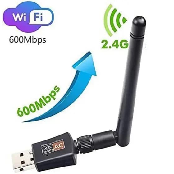 Adaptador Wifi Usb Receptor Antena Wireless Pc E Note