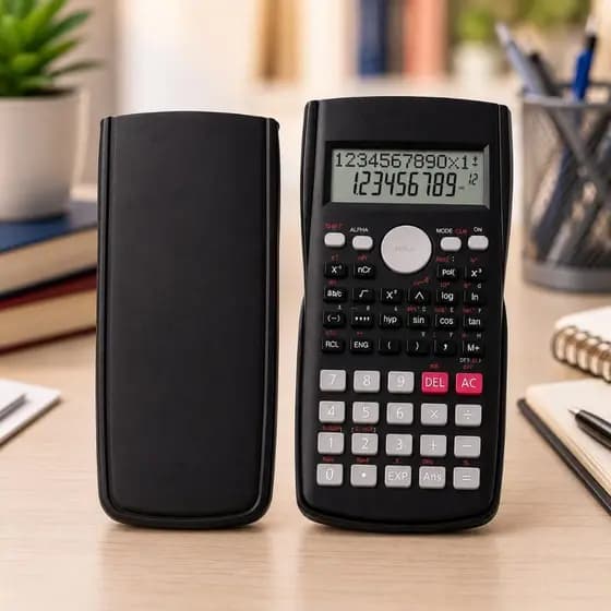 Calculadora Científica 240 Funções Display Duplo - Ideal para Matemática, Engenharia e Estudos