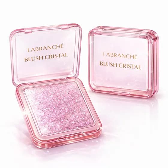 Blush Rosa Transparente Mágico Labranche Muda de Cor na Pele Efeito Glow Natural Corado Perfeito