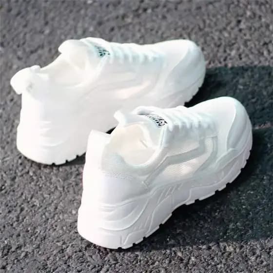 Malha respirável papai sapatos femininos sandálias de verão 2026 novo estilo influenciador All-Match sola grossa mais ma