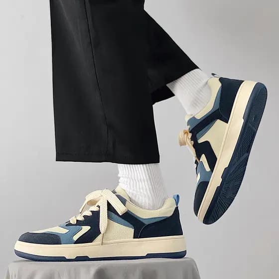 Sapatos de lona sapatos masculinos 2025 sapatos na moda All-Match na moda respirável estudante tênis versão coreana sapa