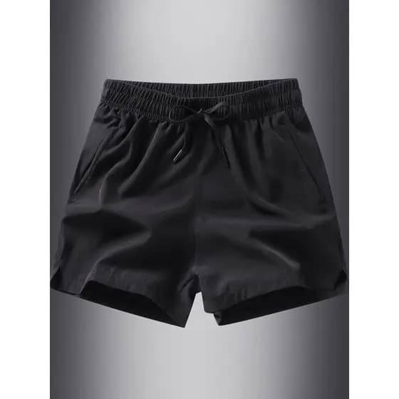 Desconto de marca Shorts masculino verão gelo seda Fitness esportes lazer basquete correndo estilo fino de secagem rápid
