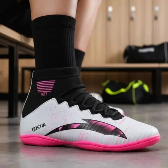 Chuteira de Quadra e Salão Futsal para Quadra com Design Moderno e Confortável