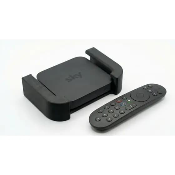 Suporte de Parede para Sky Streaming Box - Sem Furos com Fita 3M Forte