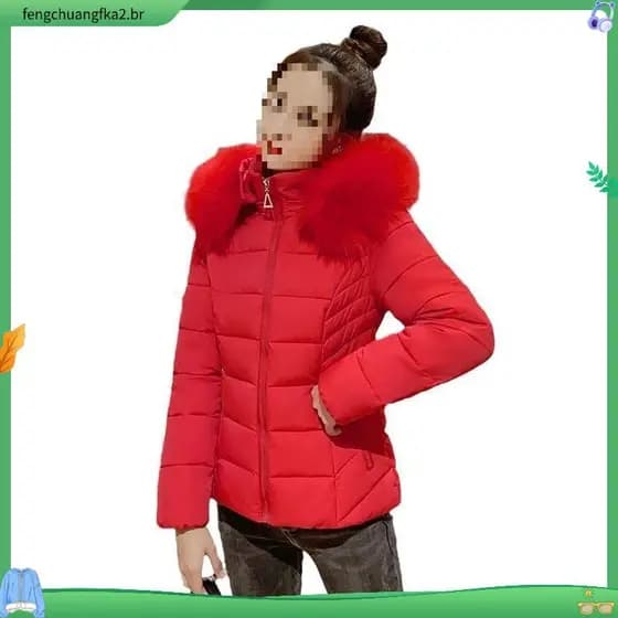 Bobojaco Feminino com pelo Original Jaqueta com capuz gominho Ed Limitada JQS