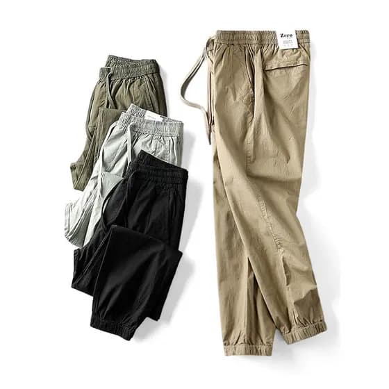 Macacão masculino verão calças de perna fina comércio exterior masculino Original corte etiqueta calças masculinas calça