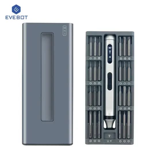 Chave De Fenda Elétrica 50 Em 1 , Ferramenta Magnética De Reparo De Precisão De Alto Torque Para Telefone , Laptop