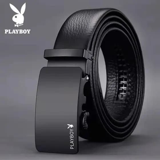 cinto feminino largo cinto feminino plus size Playboy cinto masculino fivela automática 2025 cinto de couro Formal terno