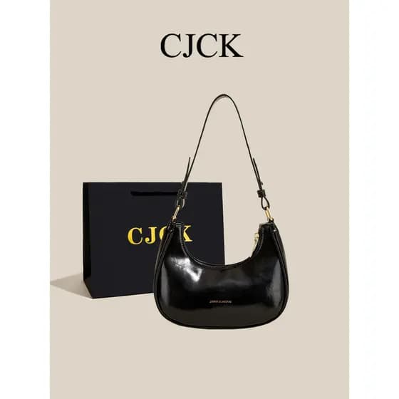bolsa feminina bolsa transversal feminino Bolsa Feminina High-End Nicho Commuter Baguette de Um Ombro