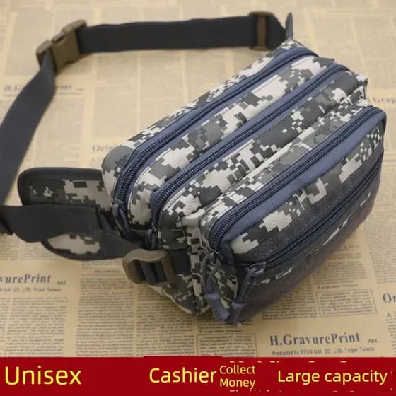 Esportes ao ar livre Oxford Pano Business Feminino Cintura Multifuncional Bolsa