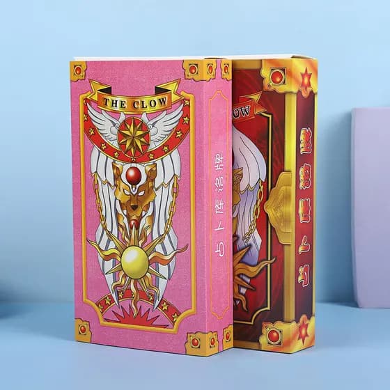 Conjunto Completo Sakura de Clow Cardcaptor Sakura Cartão de Papelão Edição Deluxe Coleção de Cartões